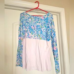 Lilly Pulitzer size M finn top GUC